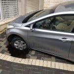 רכב שקע בבולען